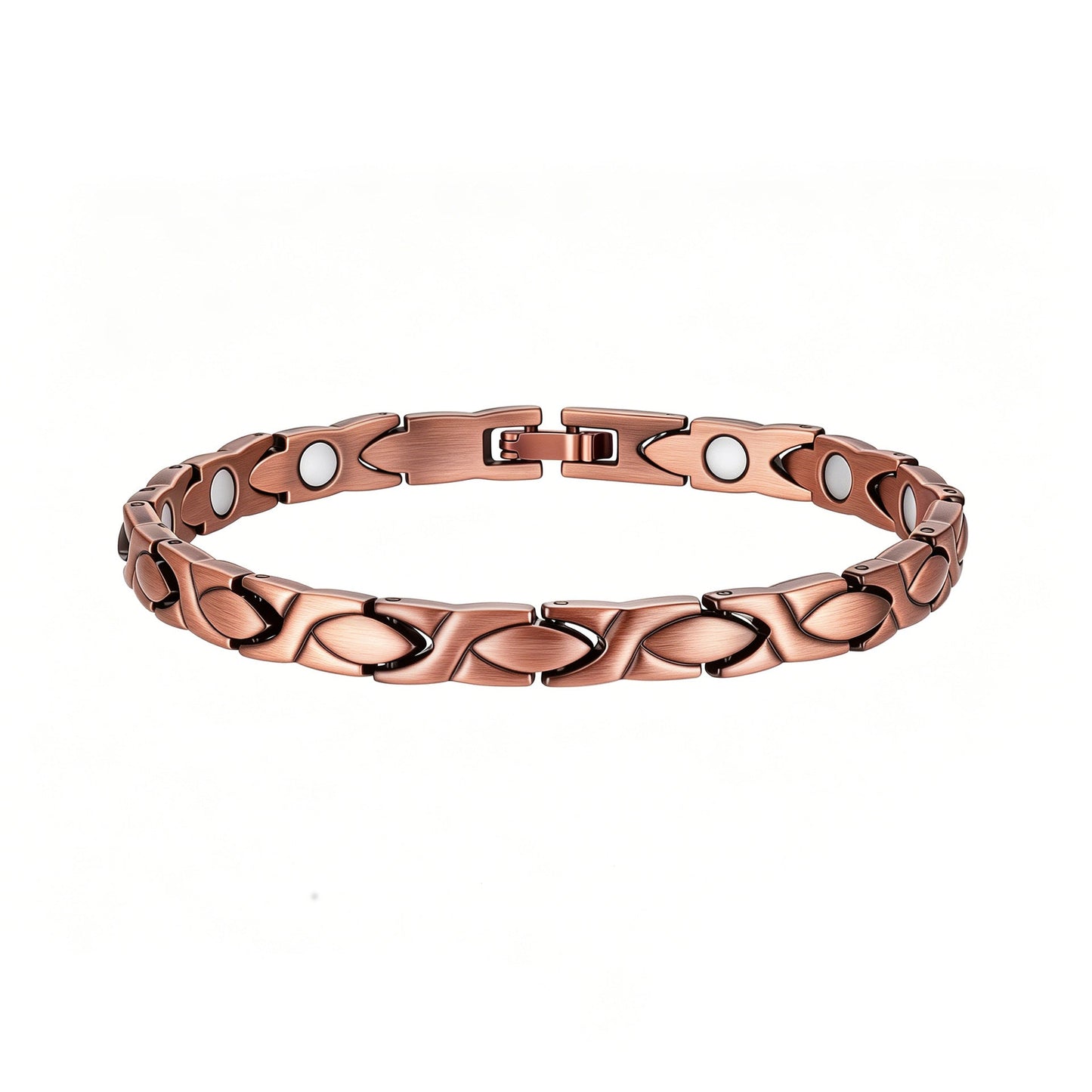 Adjustable Magnetic Zinc Alloy Bracelet Wellion