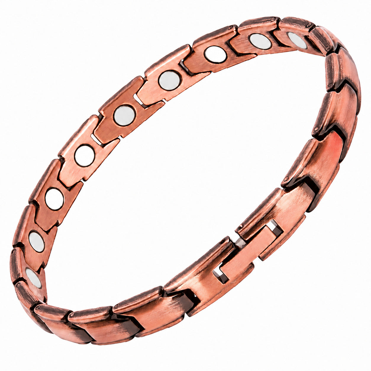 Adjustable Magnetic Zinc Alloy Bracelet Wellion