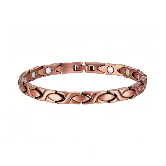 Adjustable Magnetic Zinc Alloy Bracelet Wellion