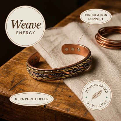 Weave Copper Bracelet Wellion