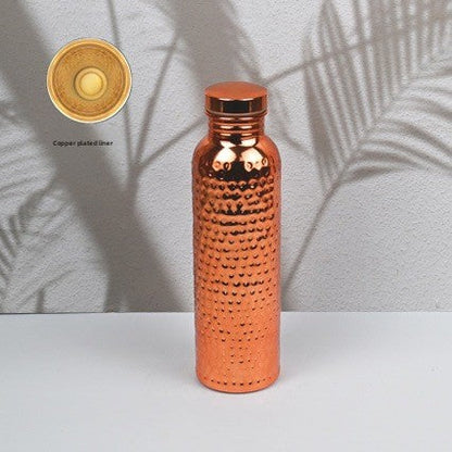 Stainless Steel Insulated Water Jug with Hammered Finish My Store