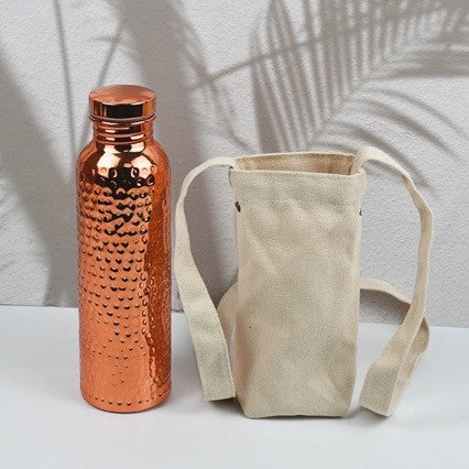 Stainless Steel Insulated Water Jug with Hammered Finish My Store