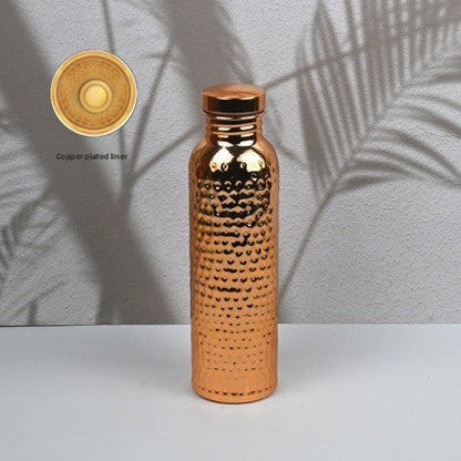 Stainless Steel Insulated Water Jug with Hammered Finish My Store