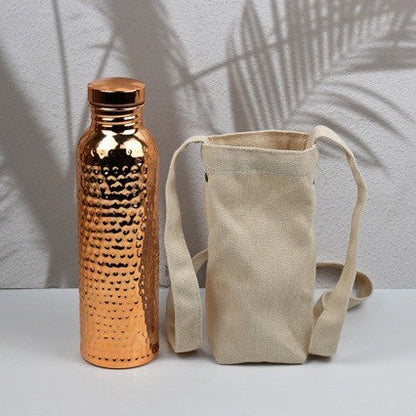 Stainless Steel Insulated Water Jug with Hammered Finish My Store