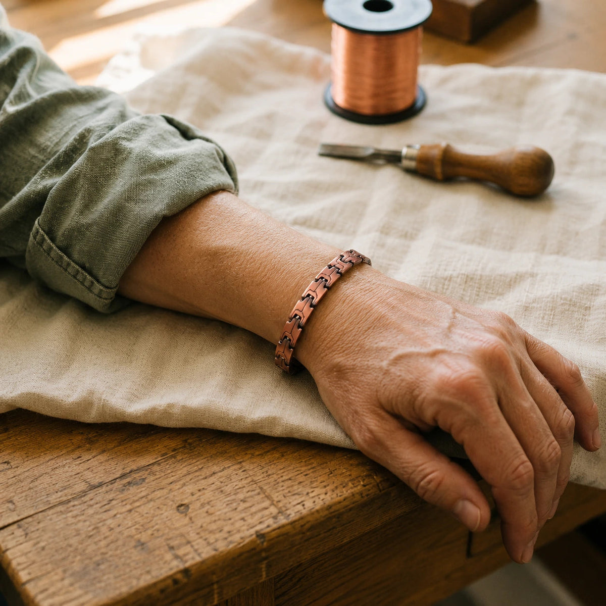 Pure Copper Bracelet Jewelry Wellion