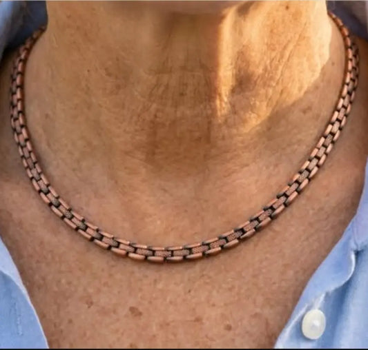 Pure Copper Magnetic Necklace - Unisex