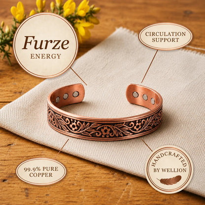 Vine Magnetic Copper Bracelet Wellion