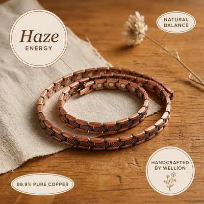 Haze Magnetic Copper Necklace Wellion
