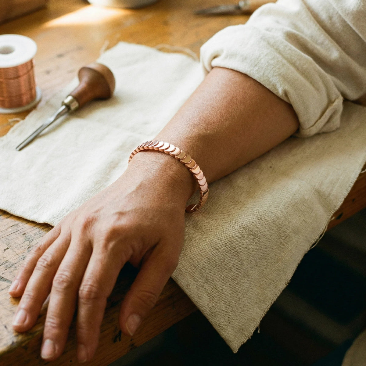 Tide Magnetic Copper Bracelet Wellion
