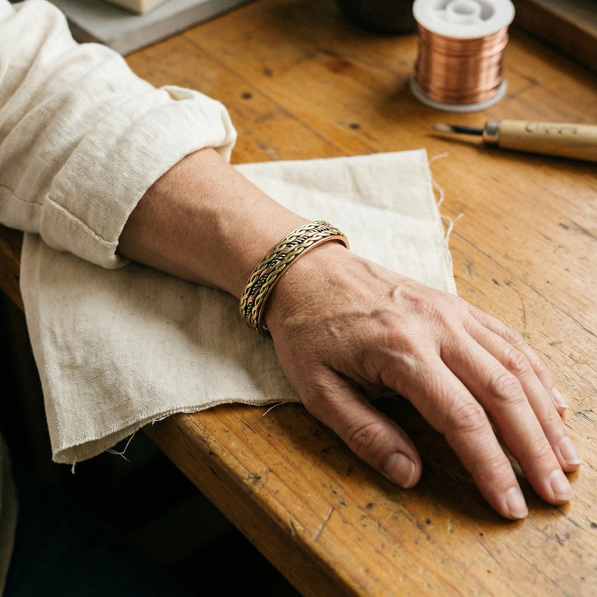 Weave Copper Bracelet Wellion