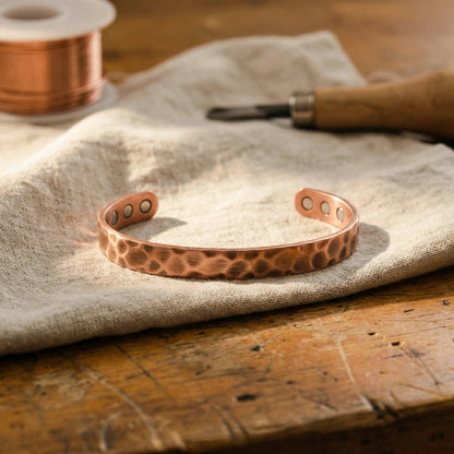 Furrow Magnetic Copper Bracelet Wellion