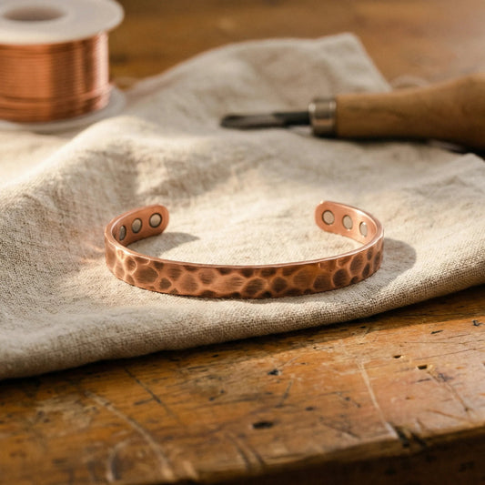 Furrow Magnetic Copper Bracelet Wellion