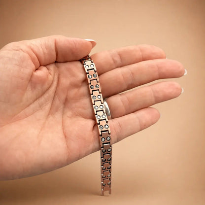 Ladies Copper Magnetic Therapy Bracelet Wellion