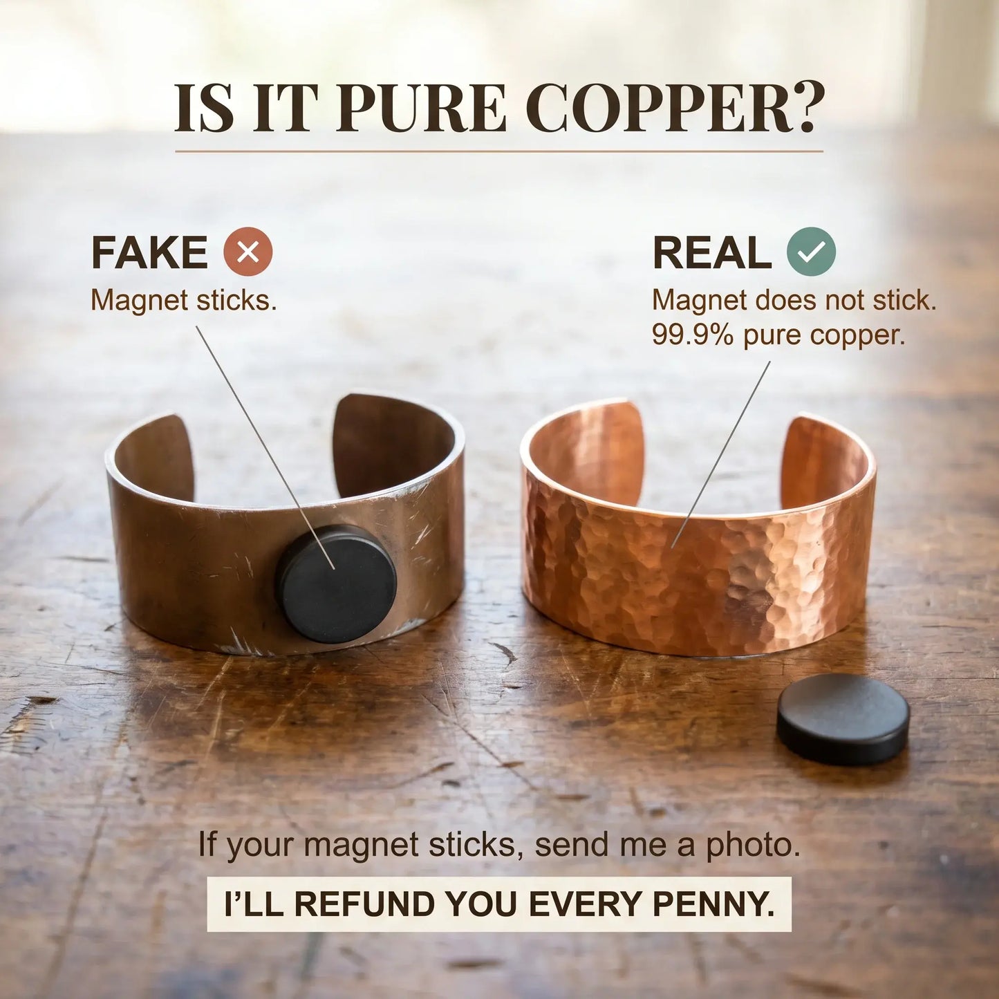 Leaf Copper Bracelet
